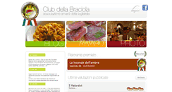 Desktop Screenshot of clubdellabraciola.com